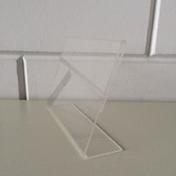 Klika - L-standaard acryl bxh 148x105mm. Liggend - 50 stuks
