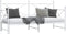vidaXL - Slaapbank - met - onderschuifbed - zonder - matras - 90x190 - cm - staal - wit