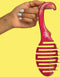 Wet Brush - original detangler - haarborstel voor in de douche - ophanghaak - Glitter Paars