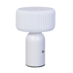 Nazaré - Tafellamp - Dimbaar en oplaadbaar via USB - Wit