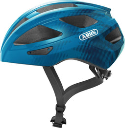 Abus Macator - Fietshelm - Comfortabele padding en goede ventilatie - Steel Blue - M