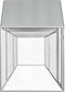 vidaXL - Kippenren - 5x1x1,5 - m - gegalvaniseerd - staal