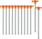 Travelhawk Tentharingen - Grondhaken - 12 Stuks Gegalvaniseerd Staal Oranje (12 stuks)