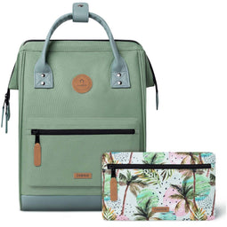 CABAIA Adventurer Essentials Backpack M - Vrije tijd rugzak met laptopvak 18L - Seville mintgroen