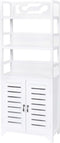 vidaXL - Vitrinekast - 46x24x140 - cm - massief - paulowniahout - wit