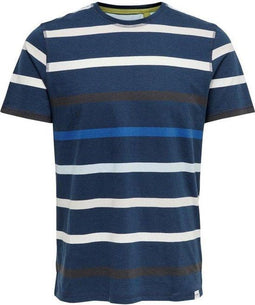 Only & Sons Eduard Life - Heren T-shirt - Maat L - Blauw