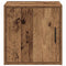 vidaXL - Garage - wandkasten - 2 - st - bewerkt - hout - oud - hout