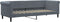 vidaXL - Slaapbank - 80x200 - cm - fluweel - donkergrijs