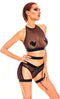 Ondergoed Set Anaïs Zwart (36-38) (Maat S/M) (S/M)