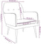 vidaXL Fauteuil - Fluweel - 62x79x79 cm - Bruin