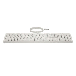 HP AW5S6AA#ABE - Toetsenbord en muis - USB - 1200 DPI - Wit (2 stuks)