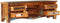 vidaXL - Tv-meubel - 120x30x40 - cm - massief - gerecycled - hout