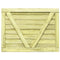 vidaXL - Poort - 75x100 - cm - geïmpregneerd - grenenhout