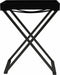 vidaXL - Klaptafel - 48x34x61 - cm - MDF - zwart