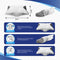 Sleeptight Vlinderkussen - Orthopedisch Hoofdkussen - Ergonomisch Anti Snurk Kussen - 65x35x13cm
