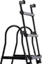 EXIT Zwembad Frame Pool Zwembadtrap - Zwembadladder - 91 - 107 cm - 43 Inch - Zwart