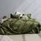 Noorse hoes HappyFriday Basic Groen 180 x 220 cm
