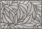 Unique Living | Placemat Nissa | Rechthoekig | Polyester | Zwart | 30x45cm