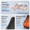 Lifeproducts Massagekussen - Shiatsu Nekmassage Apparaat - Warmtefunctie en Trilfunctie