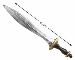 Atosa Zwaard voor een Krijger/ridder/viking - verkleed speelgoed - 69 cm - kunststof - wapens - kind/adults - carnaval