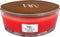 WoodWick Heartwick Flame Ellipse Geurkaars - Crimson Berries - 50 branduren