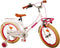 Volare Excellent Kinderfiets - Meisjes - 18 inch - Wit - 95% afgemonteerd