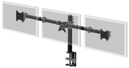 Iiyama DS1003C-B1 - Bureausteun - Triple monitorarm - Max 27 inch