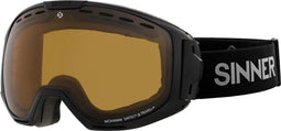 SINNER Mohawk - Skibril - Photochromic - Mat Zwart