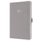 Sigel agenda 2024 - Jolie Feel - A5 - hardcover - 7 dagen / 2 pagina's - pearl grey - SI-J4403