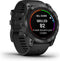 Garmin fenix 7X Pro - Multisport Smartwatch - Solar Opladen - Grijs (Zwart)