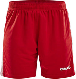 Craft M Pro Control Mesh Shorts W - Lichte wedstrijdshort - Ventilatie - Bright Red/White