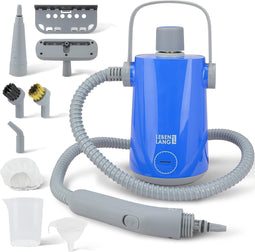 LEBENLANG - Elektrische stoomreiniger - Handapparaat 1000 W 3,5 bar - 12 accessoires