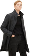 TOM TAILOR boucle coat - Dames Jas - Slim Fit - M