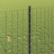 vidaXL - Hekpalen - 10 - stuks - U-Channel - Grijs - 100 - cm - Staal