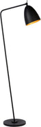 Atmooz - Vloerlamp Central - E27 - zwart - Staande Lamp - Stalamp - Woonkamer - Hoogte 158cm - Metaal