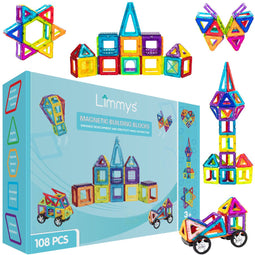 MAGNETIC BLOCKS TOYS 108 BLOCKS
