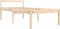 vidaXL - Seniorenbed - massief - grenenhout - 90x190 - cm