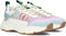 POSH by Poelman AYOKI - Dames sneakers - Chunky zool 4 cm - Wit met combinatie
