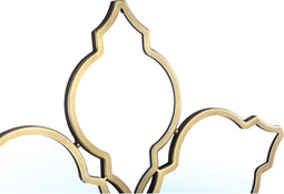 PTMD Mera Spiegel - 71 x 1,5 x 71 cm - Staal - Goud