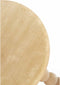 Light & Living Bijzettafel Veglio - Naturel - Ø35cm - Modern