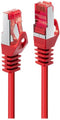 LINDY 47366 RJ45 Netwerkkabel, patchkabel CAT 6 S/FTP 5.00 m Rood 1 stuk(s)