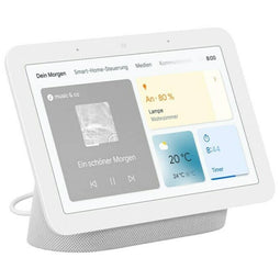 Google Nest Hub (2e generatie) - Smart Home Hub - Sleep Sensing - Wit - 7 inch