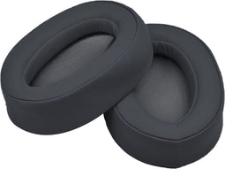 Oorkussens Geschikt Voor Sony WH-H900N / MDR-100ABN Koptelefoon - 2 Stuks - Zacht Schuim - Eiwitleer - Donkergrijs