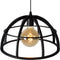 Lucide DIKRA - Hanglamp - Ø 40 cm - 1xE27 - Dimbaar - Zwart