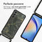 iMoshion Hoesje Geschikt voor Samsung Galaxy A34 (5G) Hoesje Met Koord - iMoshion Design Hoesje met Koord - Zwart / Black Marble