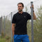 Donnay Noah - Sportpolo - Ruime pasvorm - Zwart - maat S