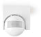 Nedis Bewegingsdetector - Binnen- en Buitenshuis - 3-Wire - Type-F (CEE 7/7) - 180 ° - 5 - 300 W - 300 W - 1200 W - 3 - 2000 Lux - Sensortechnologie: PIR - Sensorbereik: 0.0 - 12.0 m