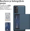 imoshion Hoesje Geschikt voor Samsung Galaxy S20 FE Hoesje - Ruimte voor 2 pasjes - imoshion Backcover met pasjeshouder - Donkerblauw