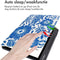 imoshion E-reader Hoesje - Geschikt voor Kobo Libra H2O - Design Slim Hard Case Sleepcover Bookcase met stand - Flower Tile