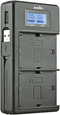 Jupio USB Dedicated Duo Lader LCD - Canon LP-E17 - Zwart